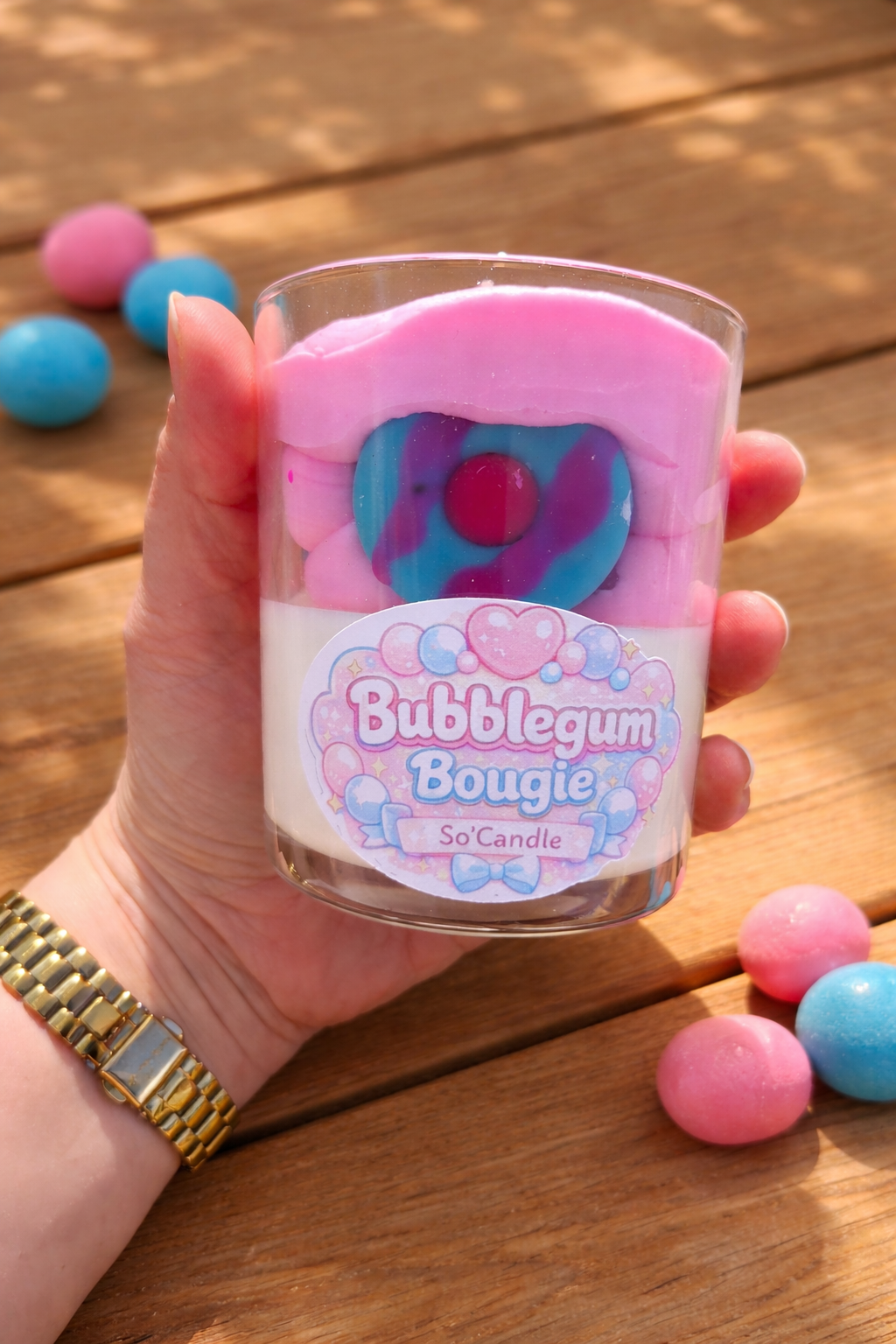 Bougie XL BUBBLE GUM