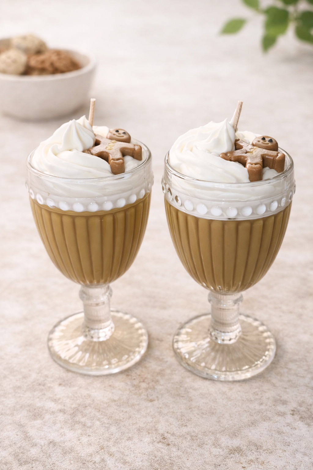 Bougie coupe glacée PAIN D'ÉPICES