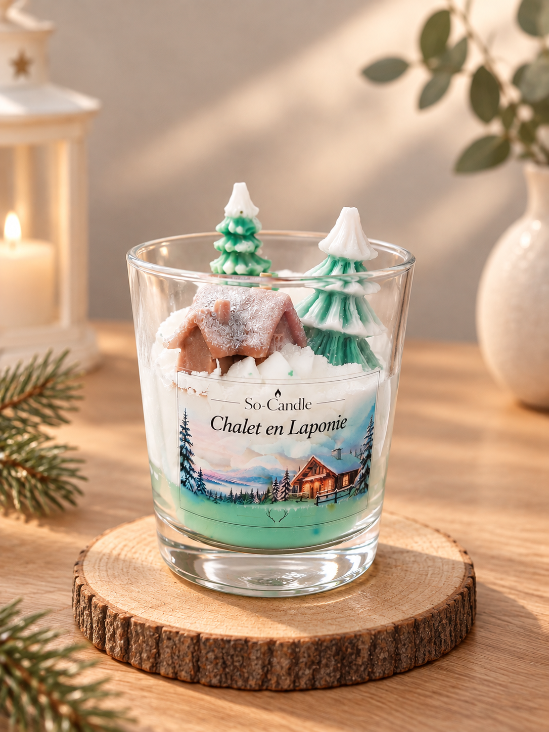 Bougie CHALET EN LAPONIE