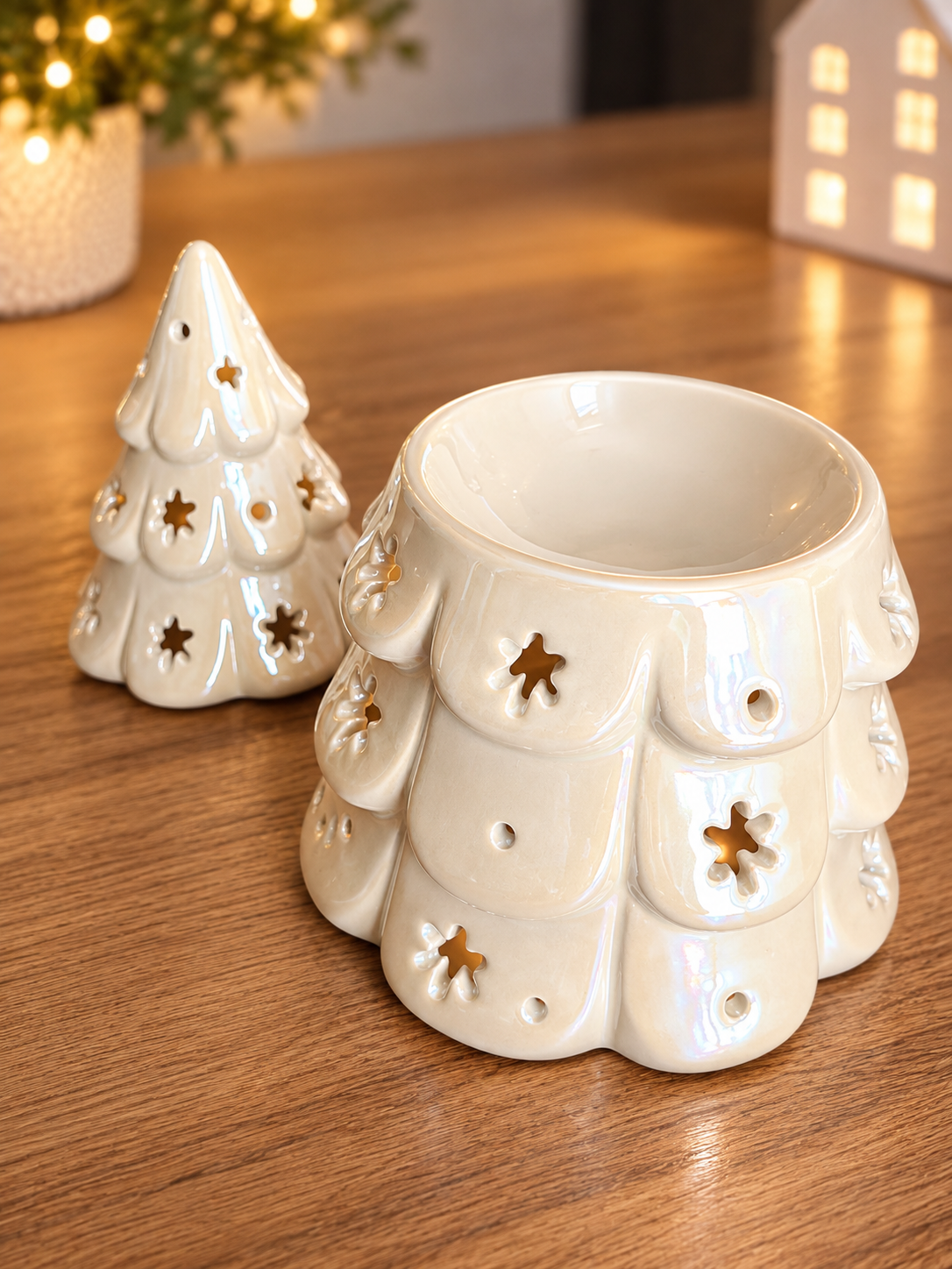 Brûle parfum SAPIN NACRE