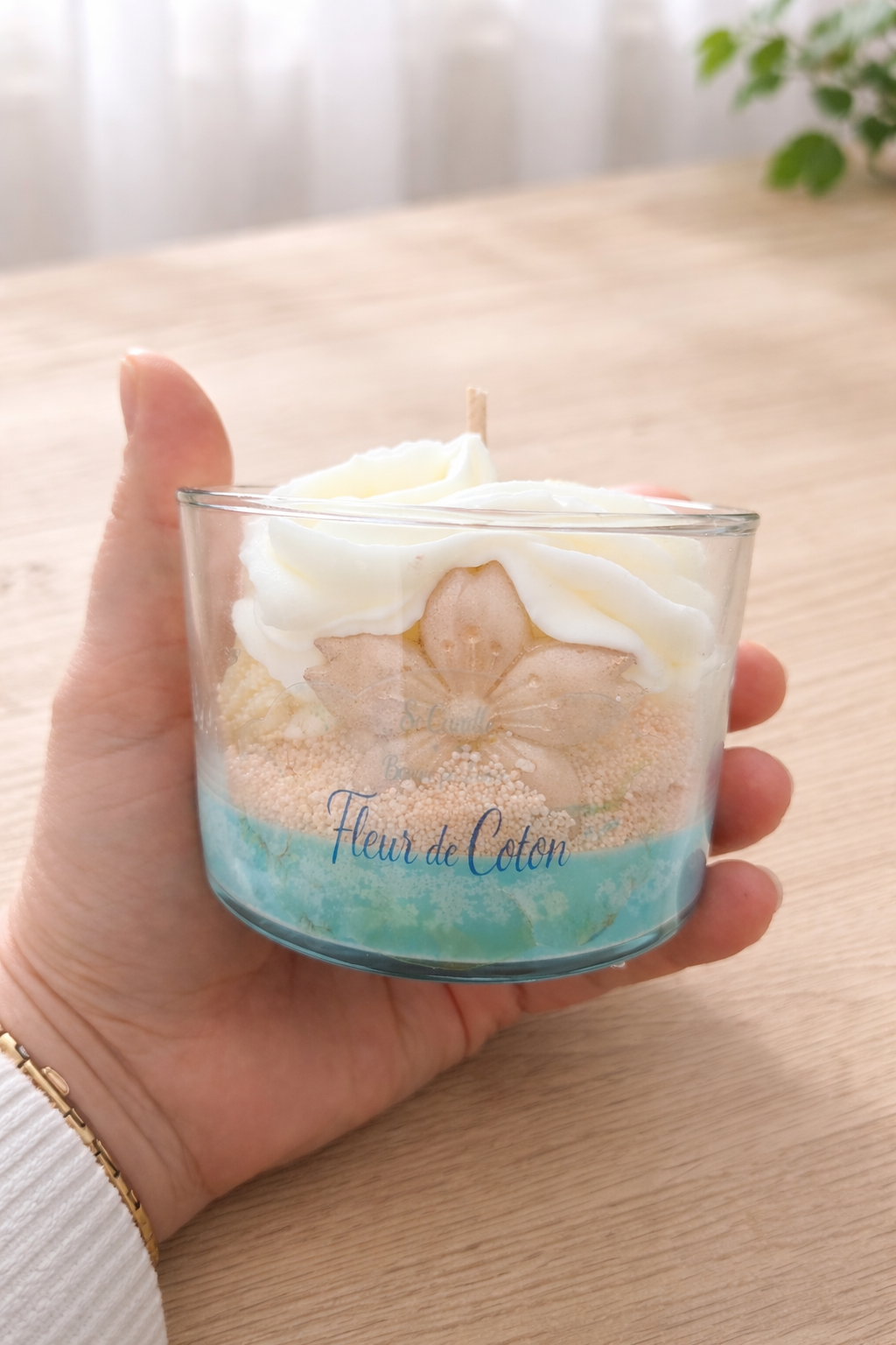 Bougie FLEUR DE COTON
