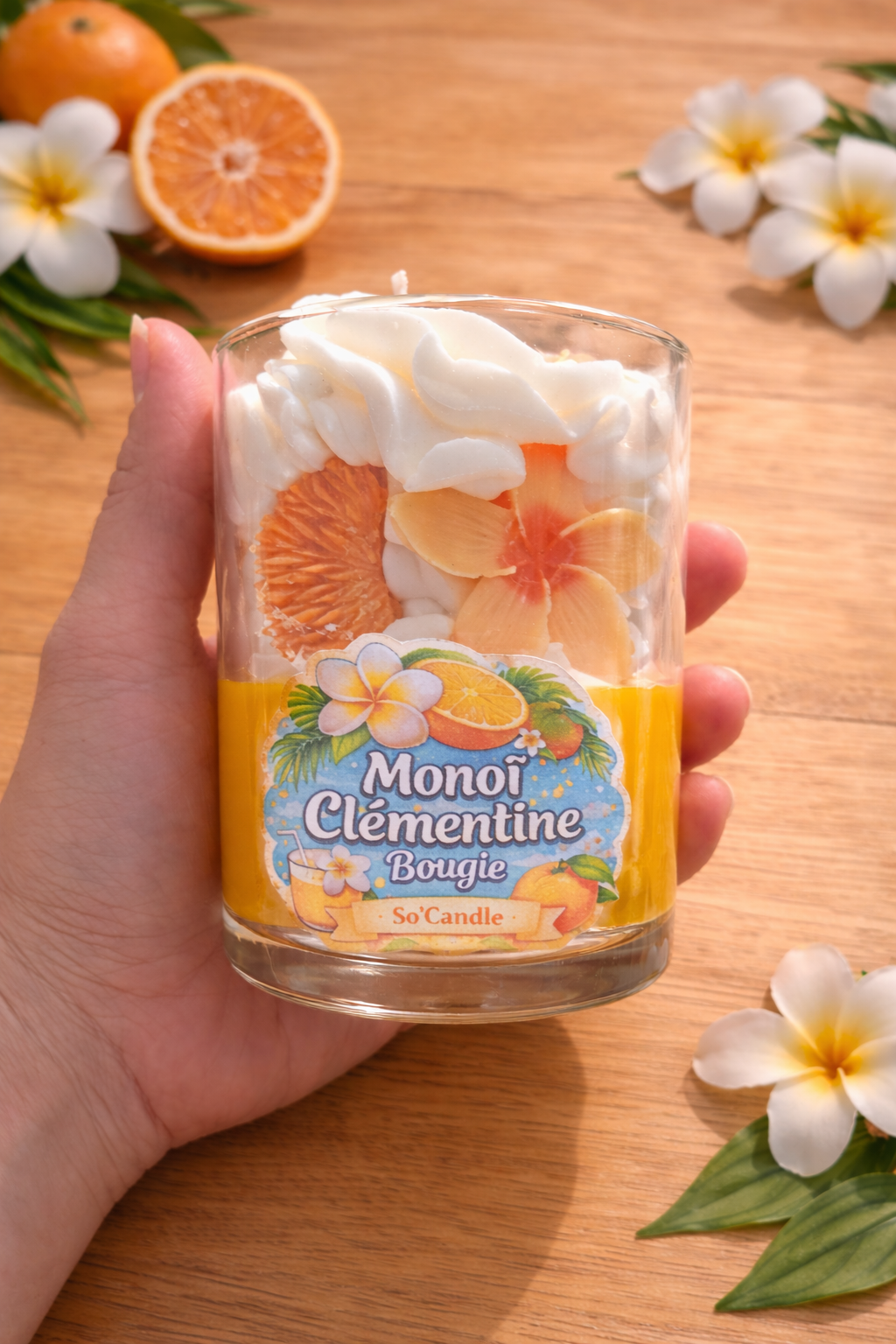 Bougie XL CLMÉNTINE MONOÏ