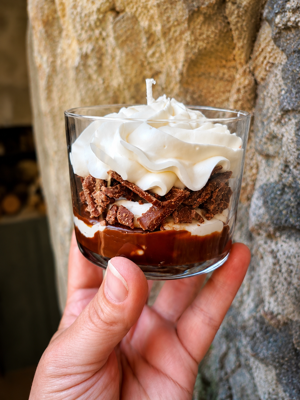 Bougie PRALINÉ